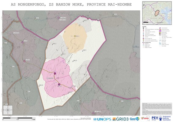 Microplanning: Mongempongo, Banzow-Moke, Inongo, Mai-Ndombe, COD (2025)