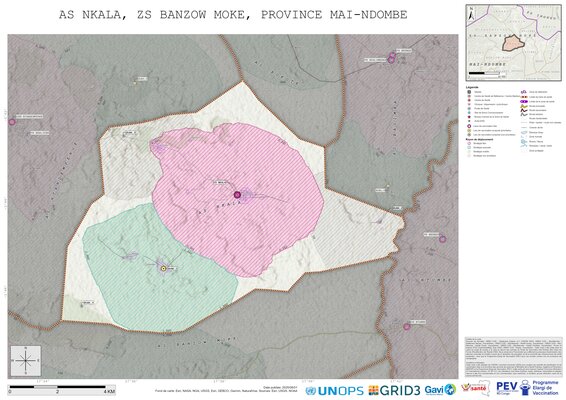 Microplanning: Nkala, Banzow-Moke, Inongo, Mai-Ndombe, COD (2025)