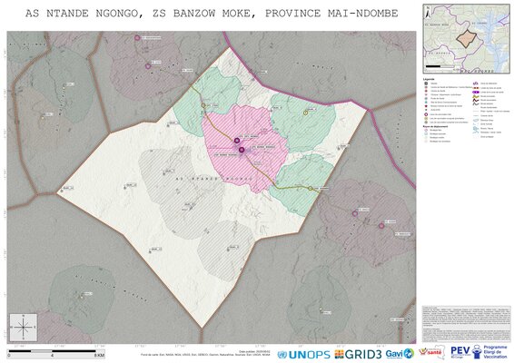 Microplanning: Ntande-Ngongo, Banzow-Moke, Inongo, Mai-Ndombe, COD (2025)