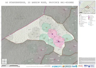 Microplanning: Ntandempenge, Banzow-Moke, Inongo, Mai-Ndombe, COD (2025)