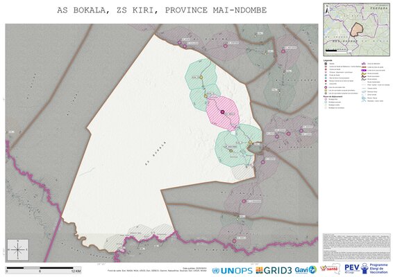 Microplanning: Bokala, Kiri, Inongo, Mai-Ndombe, COD (2025)