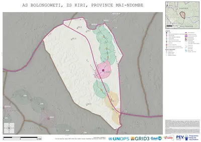 Microplanning: Bolongoweti, Kiri, Inongo, Mai-Ndombe, COD (2025)