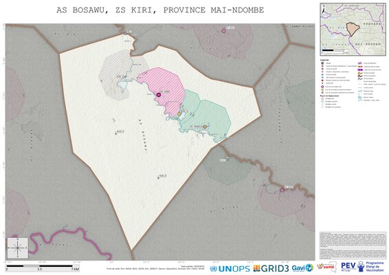 Microplanning: Bosawu, Kiri, Inongo, Mai-Ndombe, COD (2025)