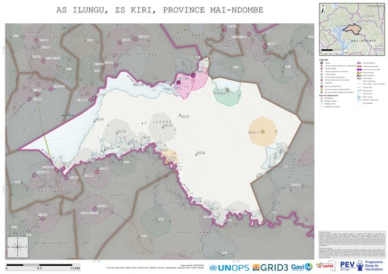 Microplanning: Ilungu, Kiri, Inongo, Mai-Ndombe, COD (2025)