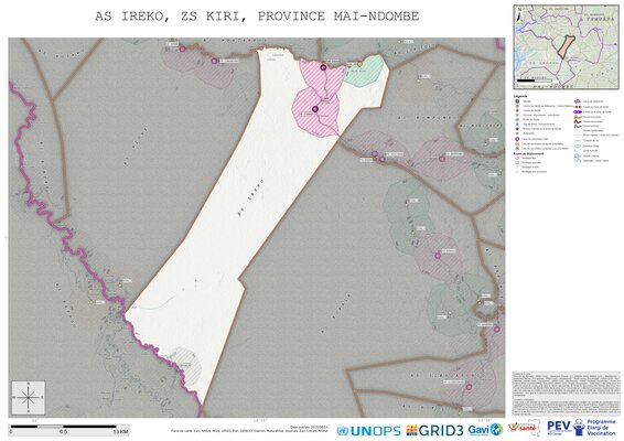Microplanning: Ireko, Kiri, Inongo, Mai-Ndombe, COD (2025)