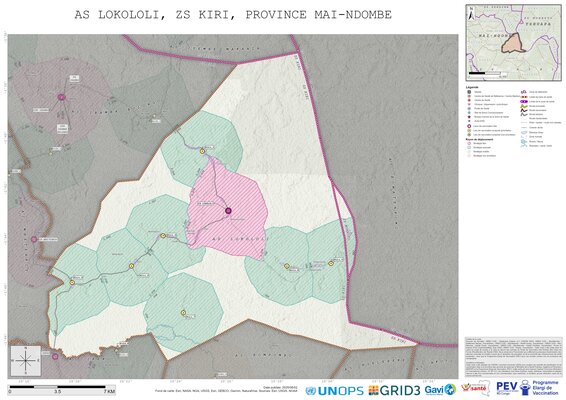 Microplanning: Lokololi, Kiri, Inongo, Mai-Ndombe, COD (2025)