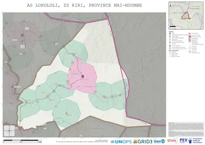 Microplanning: Lokololi, Kiri, Inongo, Mai-Ndombe, COD (2025)