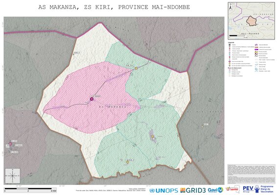 Microplanning: Makanza, Kiri, Inongo, Mai-Ndombe, COD (2025)
