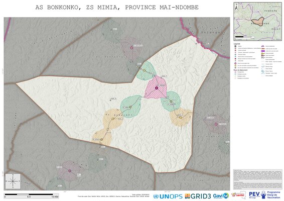 Microplanning: Bonkonko, Mimia, Inongo, Mai-Ndombe, COD (2025)