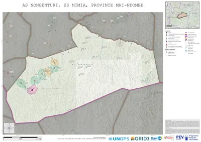 Microplanning: Nongenturi, Mimia, Inongo, Mai-Ndombe, COD (2025)