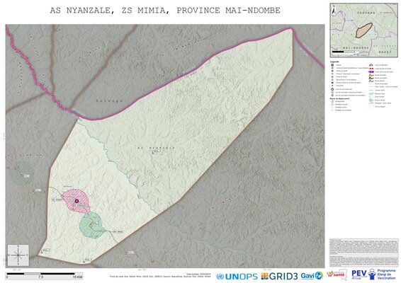 Microplanning: Nyanzale, Mimia, Inongo, Mai-Ndombe, COD (2025)