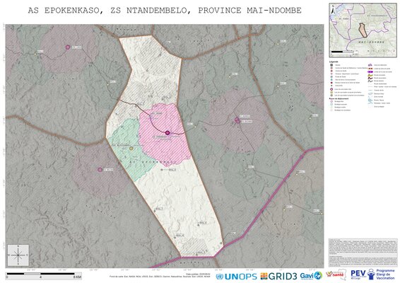 Microplanning: Epokenkaso, Ntandembelo, Inongo, Mai-Ndombe, COD (2025)