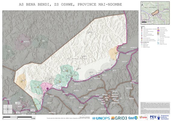Microplanning: Bena-Bendi, Oshwe, Inongo, Mai-Ndombe, COD (2025)