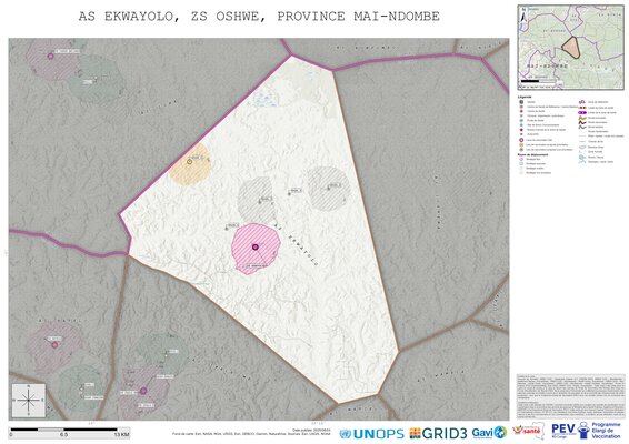 Microplanning: Ekwayolo, Oshwe, Inongo, Mai-Ndombe, COD (2025)