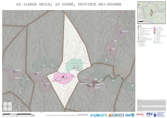 Microplanning: Ilanga-Nkole, Oshwe, Inongo, Mai-Ndombe, COD (2025)