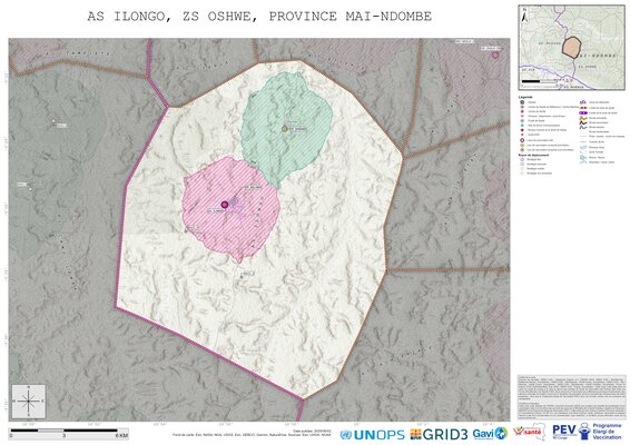 Microplanning: Ilongo, Oshwe, Inongo, Mai-Ndombe, COD (2025)