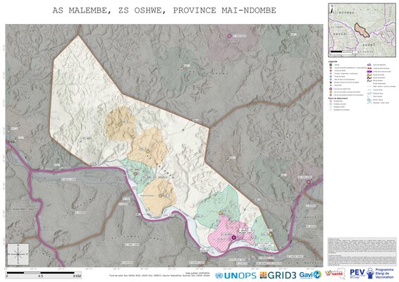 Microplanning: Malembe, Oshwe, Inongo, Mai-Ndombe, COD (2025)