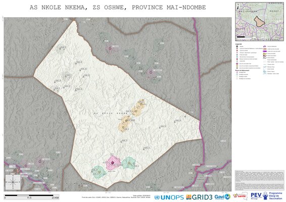 Microplanning: Nkole-Nkema, Oshwe, Inongo, Mai-Ndombe, COD (2025)