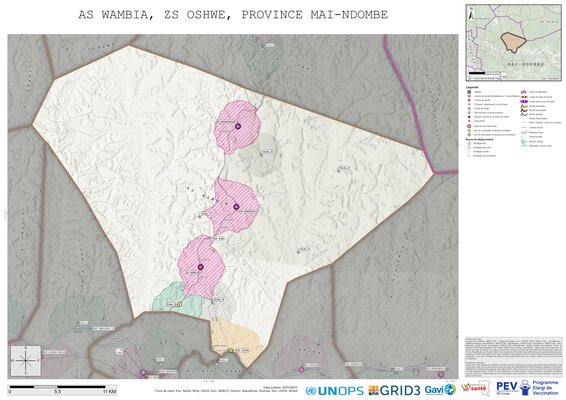 Microplanning: Wambia, Oshwe, Inongo, Mai-Ndombe, COD (2025)
