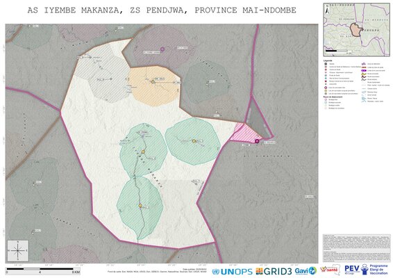 Microplanning: Iyembe-Makanza, Pendjwa, Inongo, Mai-Ndombe, COD (2025)