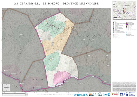 Microplanning: Isakambole, Bokoro, Nioki, Mai-Ndombe, COD (2025)