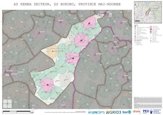 Microplanning: Kemba-Secteur, Bokoro, Nioki, Mai-Ndombe, COD (2025)