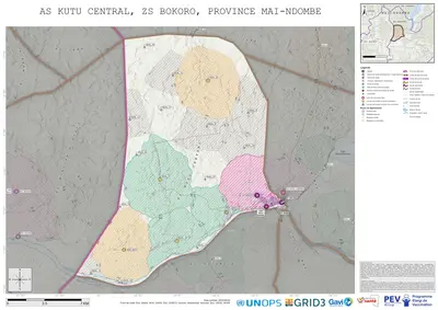Microplanning: Kutu-Central, Bokoro, Nioki, Mai-Ndombe, COD (2025)