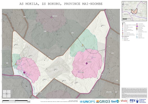 Microplanning: Mokila, Bokoro, Nioki, Mai-Ndombe, COD (2025)
