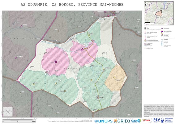 Microplanning: Ndjampie, Bokoro, Nioki, Mai-Ndombe, COD (2025)