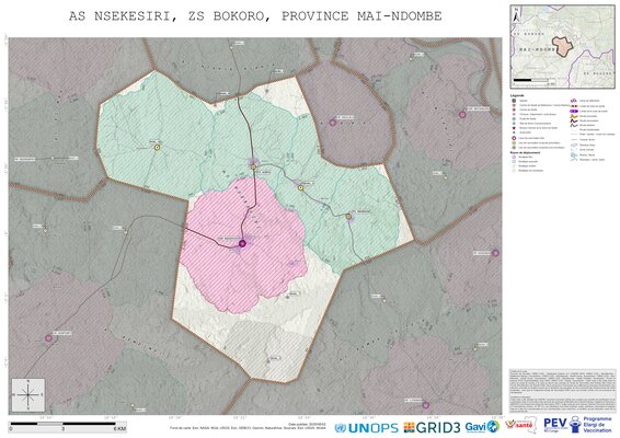 Microplanning: Nsekesiri, Bokoro, Nioki, Mai-Ndombe, COD (2025)