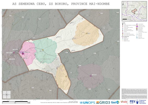 Microplanning: Semendwa-Cebu, Bokoro, Nioki, Mai-Ndombe, COD (2025)