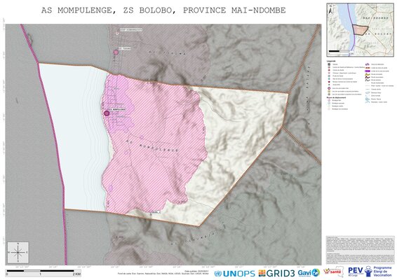 Microplanning: Mompulenge, Bolobo, Nioki, Mai-Ndombe, COD (2025)