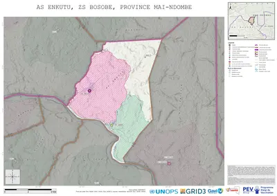Microplanning: Enkutu, Bosobe, Nioki, Mai-Ndombe, COD (2025)