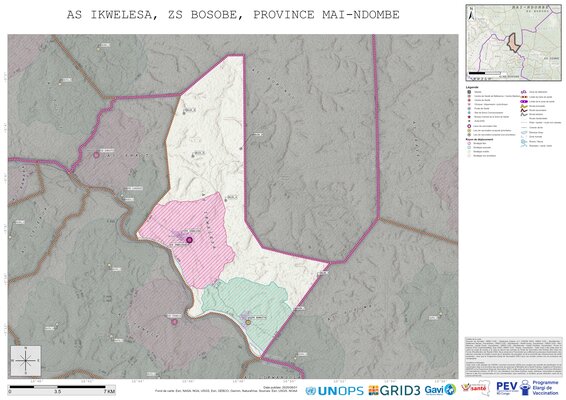 Microplanning: Ikwelesa, Bosobe, Nioki, Mai-Ndombe, COD (2025)