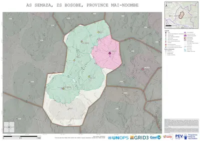 Microplanning: Semaza, Bosobe, Nioki, Mai-Ndombe, COD (2025)