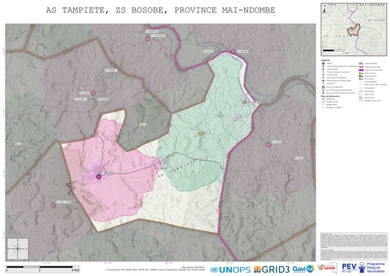 Microplanning: Tampiete, Bosobe, Nioki, Mai-Ndombe, COD (2025)