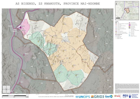 Microplanning: Bisengo, Kwamouth, Nioki, Mai-Ndombe, COD (2025)