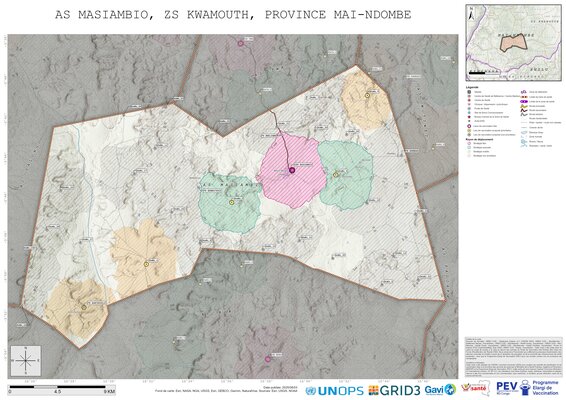 Microplanning: Masiambio, Kwamouth, Nioki, Mai-Ndombe, COD (2025)