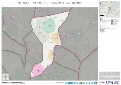 Microplanning: Ibaa, Mushie, Nioki, Mai-Ndombe, COD (2025)
