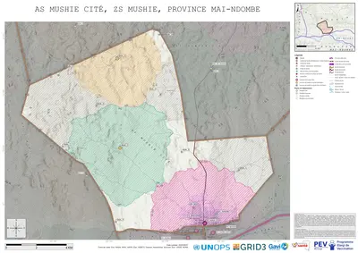 Microplanning: Mushie-Cite, Mushie, Nioki, Mai-Ndombe, COD (2025)