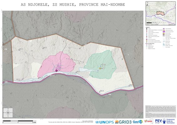 Microplanning: Ndjokele, Mushie, Nioki, Mai-Ndombe, COD (2025)