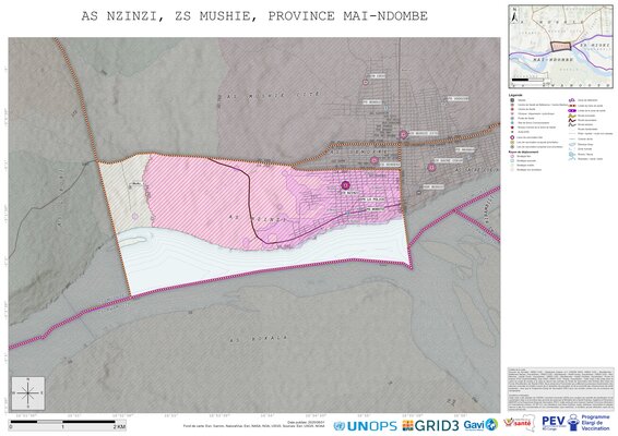 Microplanning: Nzinzi, Mushie, Nioki, Mai-Ndombe, COD (2025)