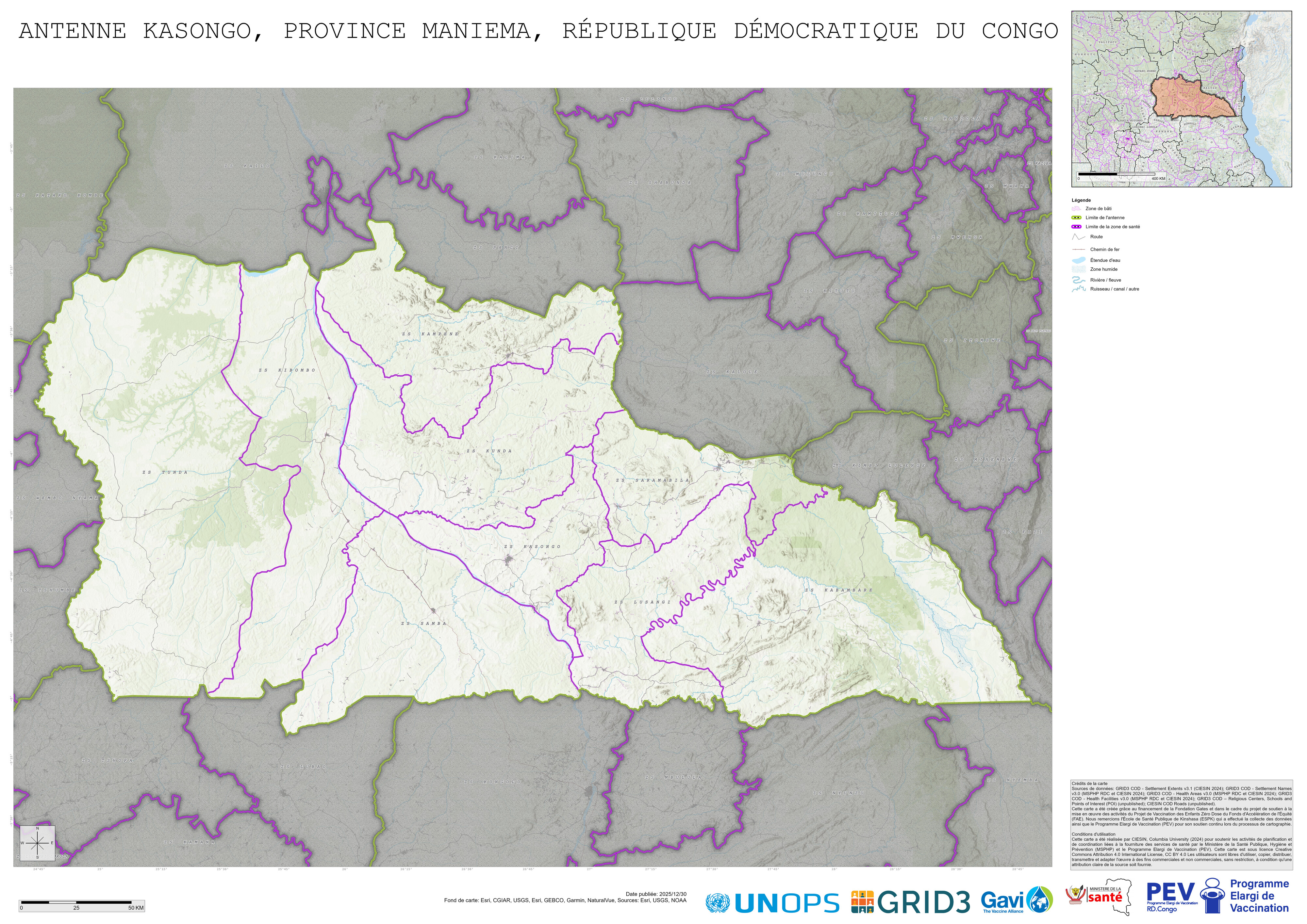 Reference Minimal: Kasongo, Maniema, COD (2025)