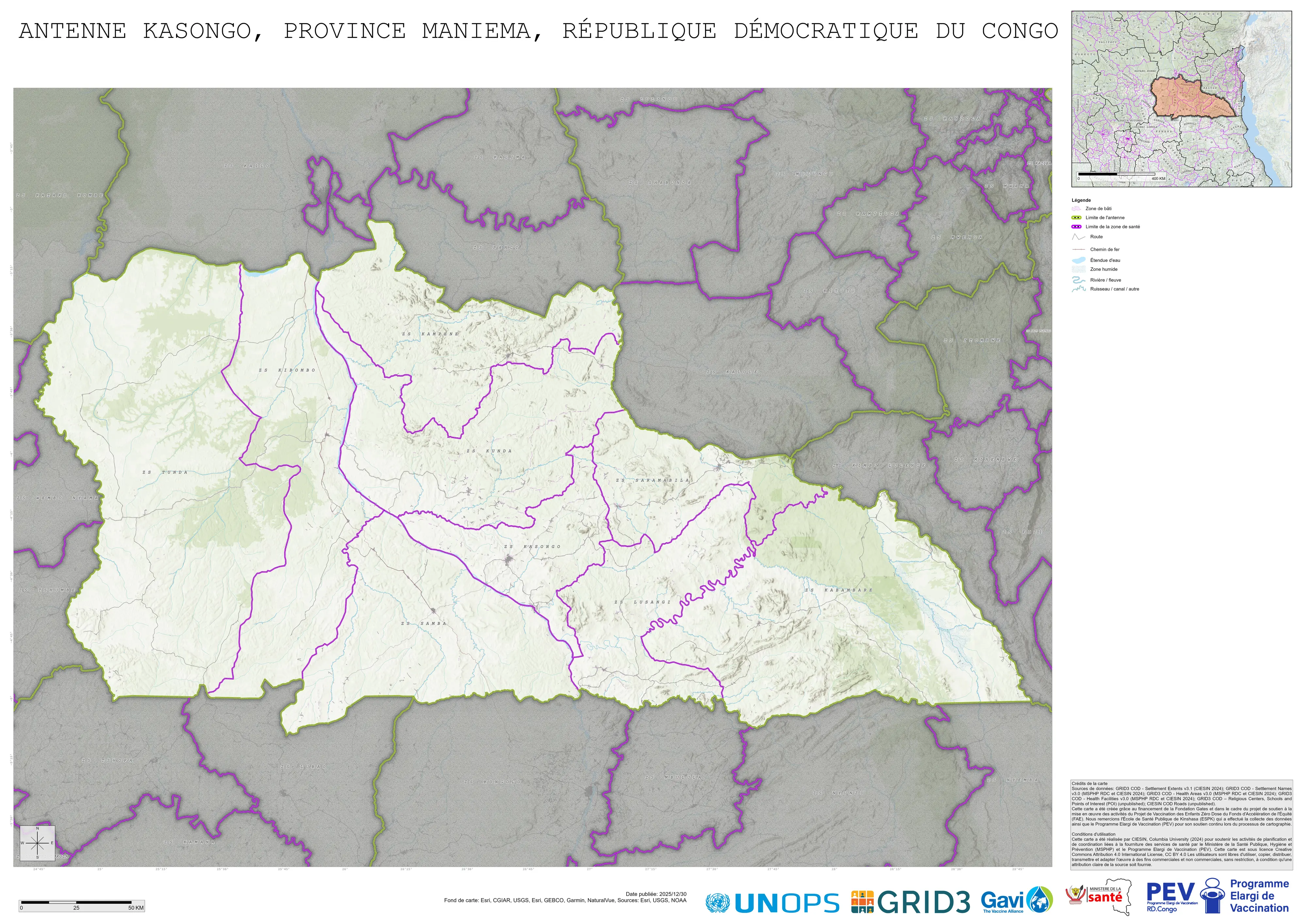 Reference Minimal: Kasongo, Maniema, COD (2025)