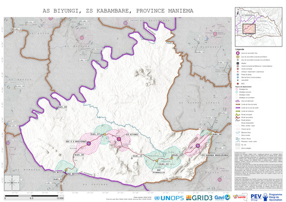 Microplanning: Biyungi, Kabambare, Kasongo, Maniema, COD (2024)