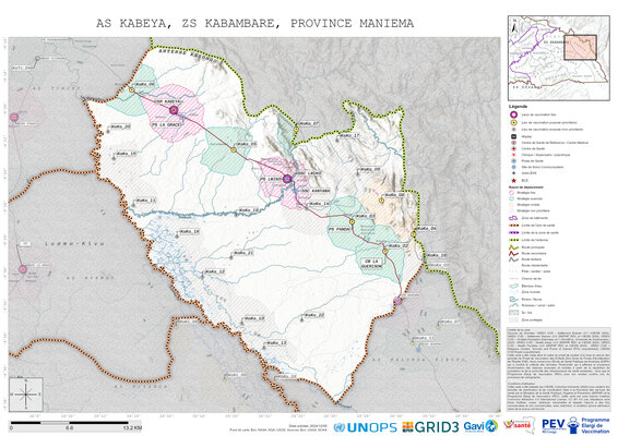 Microplanning: Kabeya, Kabambare, Kasongo, Maniema, COD (2024)