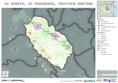 Microplanning: Kabeya, Kabambare, Kasongo, Maniema, COD (2026)