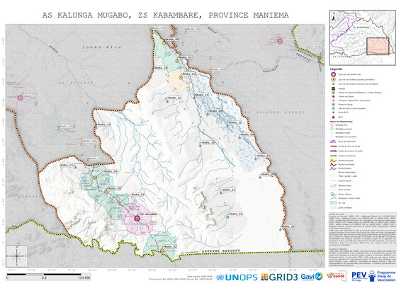 Microplanning: Kalunga-Mugabo, Kabambare, Kasongo, Maniema, COD (2024)