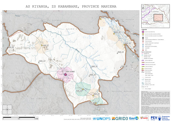 Microplanning: Kiyanga, Kabambare, Kasongo, Maniema, COD (2024)