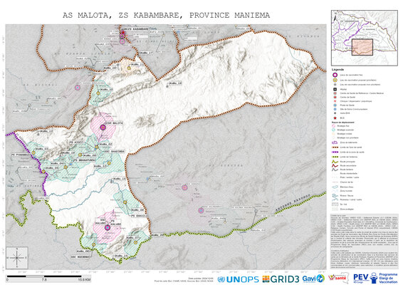 Microplanning: Malota, Kabambare, Kasongo, Maniema, COD (2024)